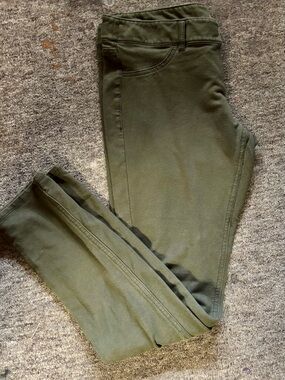 Mossimo Supply Co. Olive Green Skinny Pants